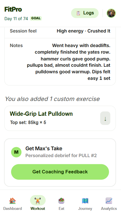 Progress Summary